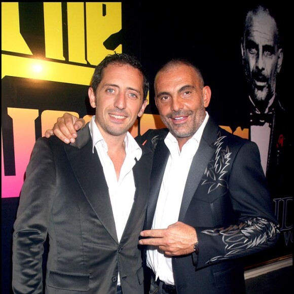 Christian Audigier avec Gad Elmaleh Los Angeles 2007
