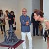 Exclusif - Andrea Casiraghi et sa femme Tatiana Santo Domingo participaient le 7 juillet 2015 au vernissage de la rétrospective organisée à la Villa Paloma (Nouveau Musée National de Monaco) consacrée au sculpteur et peintre italien Fausto Melotti.