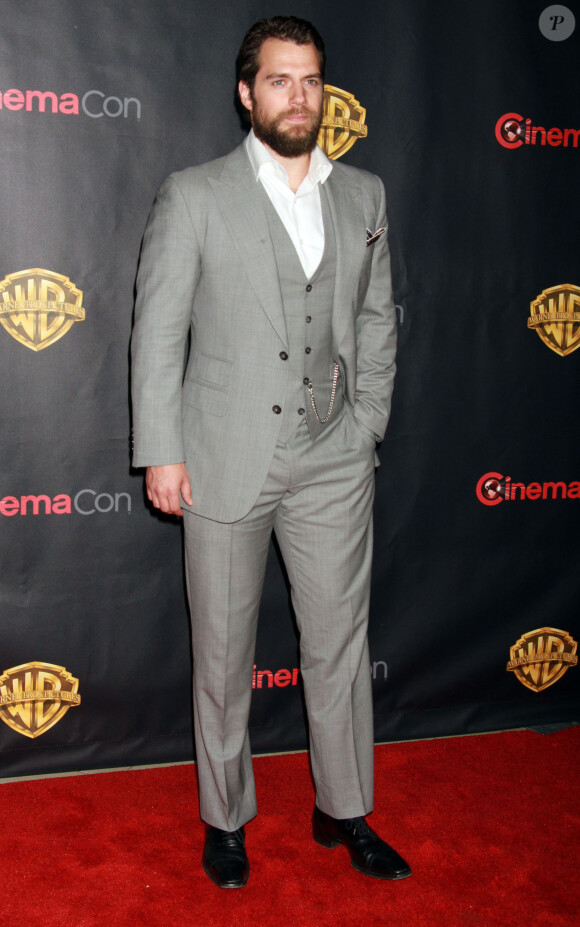 Henry Cavill à la soirée Warner Bros. Pictures à Las Vegas, le 21 avril 2015  