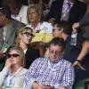 Kate Winslet  lors de la finale de Wimbledon opposant Novak Djokovic et Roger Federer le 12 juillet 2015
