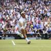 Roger Federer lors de la finale de Wimbledon le 12 juillet 2015