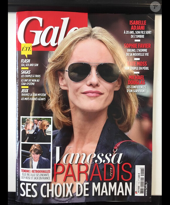 Couverture de Gala, numéro 1153 du 15 juillet 2015.