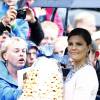 La princesse Victoria de Suède fêtait le 14 juillet 2015 son 38e anniversaire à la Villa Solliden, en compagnie de ses parents, de son mari le prince Daniel, et de leur fille la princesse Estelle, 3 ans, qui a fait le show, comme à son habitude.