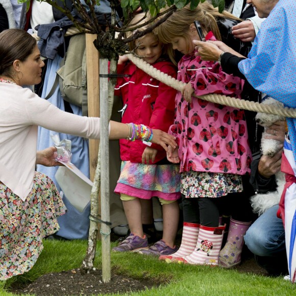 La princesse Victoria de Suède - La famille royale de Suède lors de l'anniversaire de la princesse Victoria à Oland. Le 14 juillet 2015 14/07/2015 - Insel Öland