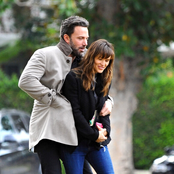 Ben Affleck à Brentwood, Los Angeles, le 12 décembre 2014.
