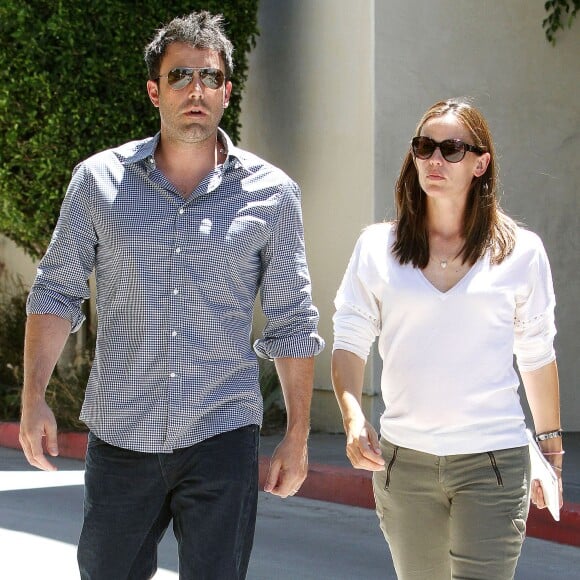 Jennifer Garner et Ben Affleck à Los Angeles, le 16 juillet 2013.