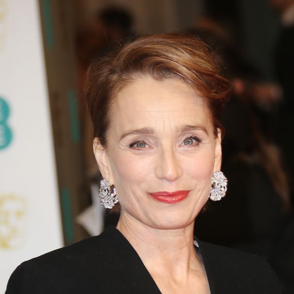 Kristin Scott Thomas - Cérémonie des "British Academy of Film and Television Arts" (BAFTA) 2015 au Royal Opera House à Londres, le 8 février 2015.