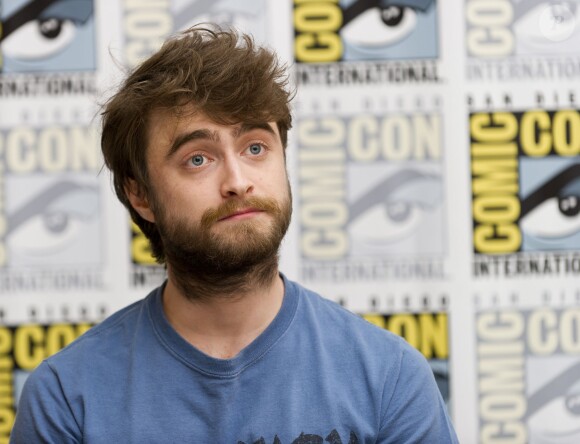 Daniel Radcliffe en conférence de presse au Comic-Con à San Diego le 11 juillet 2015. 