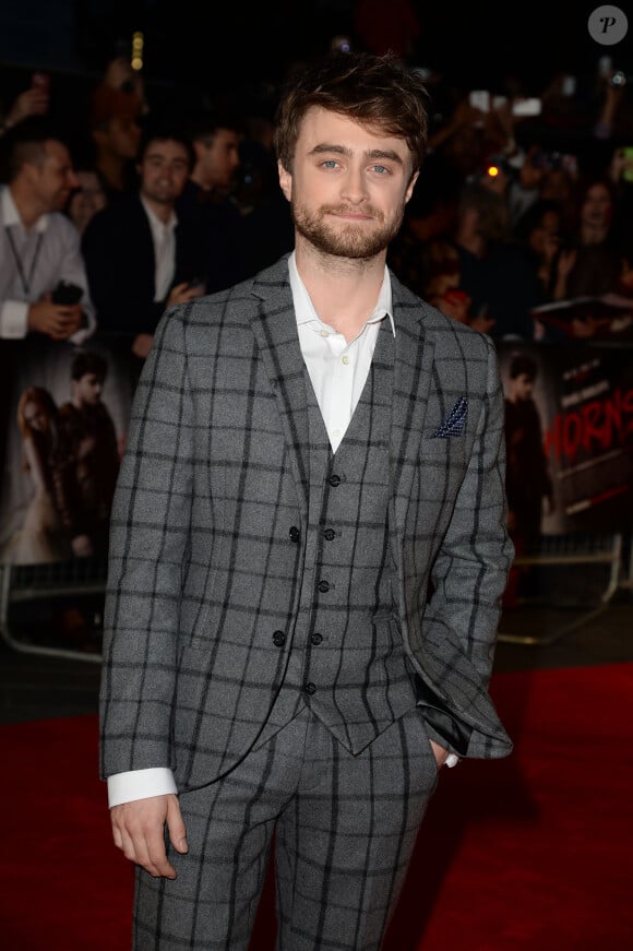 Daniel Radcliffe - Première du film "Horns" à Londres, le 20 octobre 2014. 
