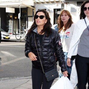 Eva Longoria fait du shopping à Intersection Paddington, à Sydney en Asutralie, le 20 juillet 2015.