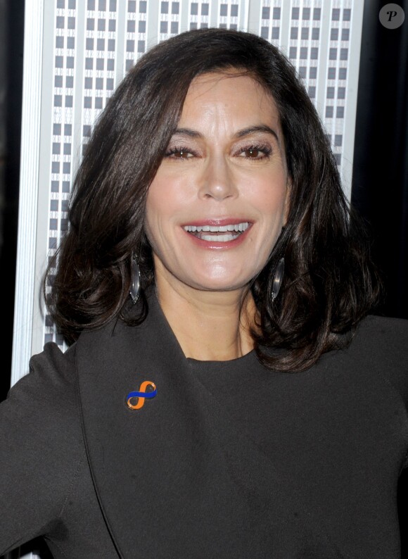 Teri Hatcher à l'occasion de la journée de la violence faite aux femmes à New York, le 24 novembre 2014.