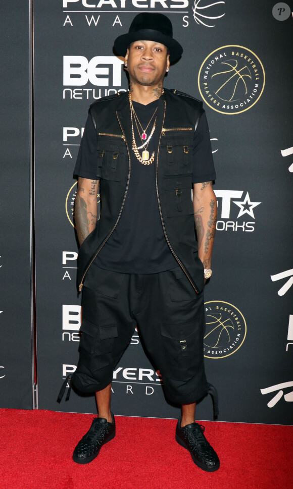 Allen Iverson lors des Players Awards au Rio All-Suite Hotel & Casino à Las Vegas, le 19 juillet 2015. 
