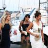 Nina Dobrev, Michelle Rodriguez se rendent à la soirée organisée par Leonardo DiCaprio au profit de sa fondation au Domaine Bertaud Belieu à Gassin le 22 juillet 2015.