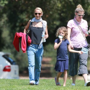 Nicole Richie emmène ses enfants Sparrow et Harlow passer la journée au "Kidspace Children's Museum" à Pasadena, le 22 juillet 2015 