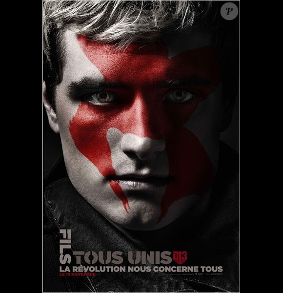 Josh Hutcherson - Affiche-personnage d' Hunger Games – La Révolte : Partie 2