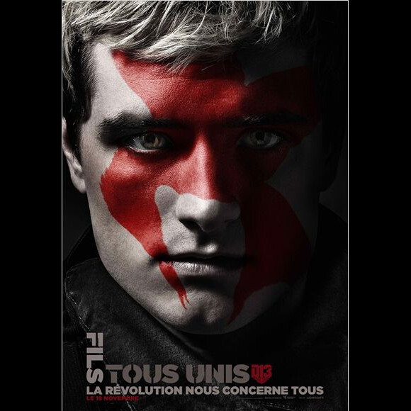 Josh Hutcherson - Affiche-personnage d' Hunger Games – La Révolte : Partie 2