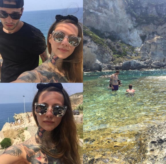 Fanny Maurer et Julien Sznejderman (Secret Story 6) : Le couple s'offre des vacances à Ponza en Italie
