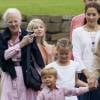 La famille royale de Danemark posait le 25 juillet 2015 dans le parc du château de Grastenpour la traditionnelle séance photo des vacances d'été. 