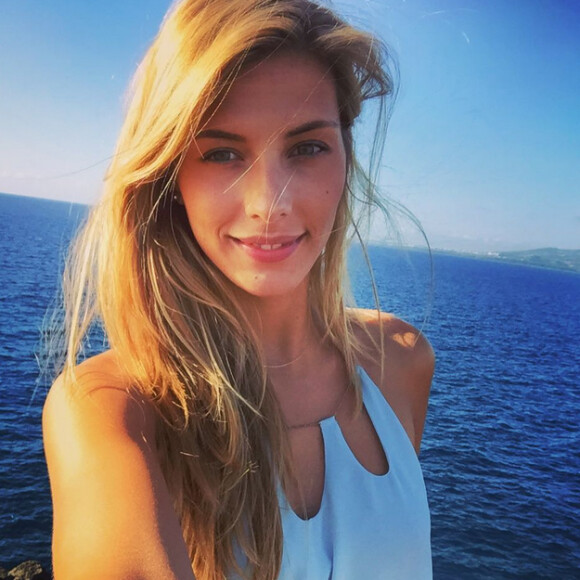 Camille Cerf, Miss France 2015 à l'île de La Réunion. Juillet 2015.
