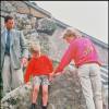 Le prince Charles et la princesse Diana en vacances avec William et Harry en 1989 dans les îles Scilly