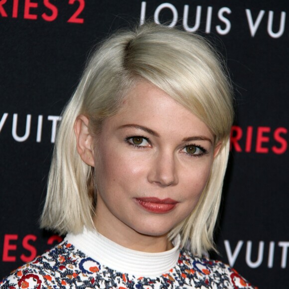 Michelle Williams à l'inauguration de l'exposition "LOUIS VUITTON Series 2 - Past, Present, Future" à Hollywood, le 5 février 2015.