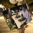 Soirée hommage à Eddie Barclay pour les 10 ans de sa disparition, une fiesta blanche avec apéro géant, concours de boules, concerts, sur la place des Lices à Saint-Tropez, le 29 juillet 2015.