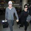 Kris Jenner et Caitlyn Jenner (ancienement Bruce) à Los Angeles, le 2 avril 2014.
