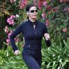 Teri Hatcher fait son jogging à Los Angeles Le 28 novembre 2014.