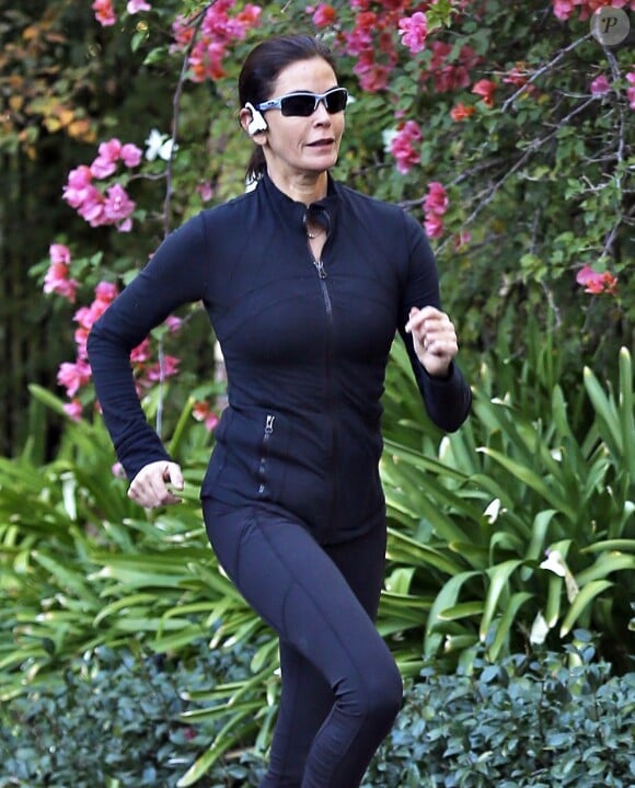 Teri Hatcher fait son jogging à Los Angeles Le 28 novembre 2014.