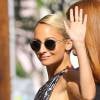 Nicole Richie sort des studios de l'émission "Jimmy Kimmel Live!" à Hollywood, le 30 juillet 2015.