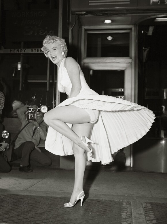 Marilyn Monroe dans The Seven Year Itch en 1954.