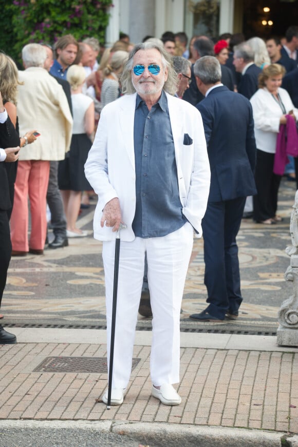 Marco Glaviano - Arrivées à la fête de pré-mariage religieux de Pierre Casiraghi et Beatrice Borromeo sur l'île de Isola Bella une des Iles Borromées, sur le Lac Majeur en Italie, le 31 juillet 2015.