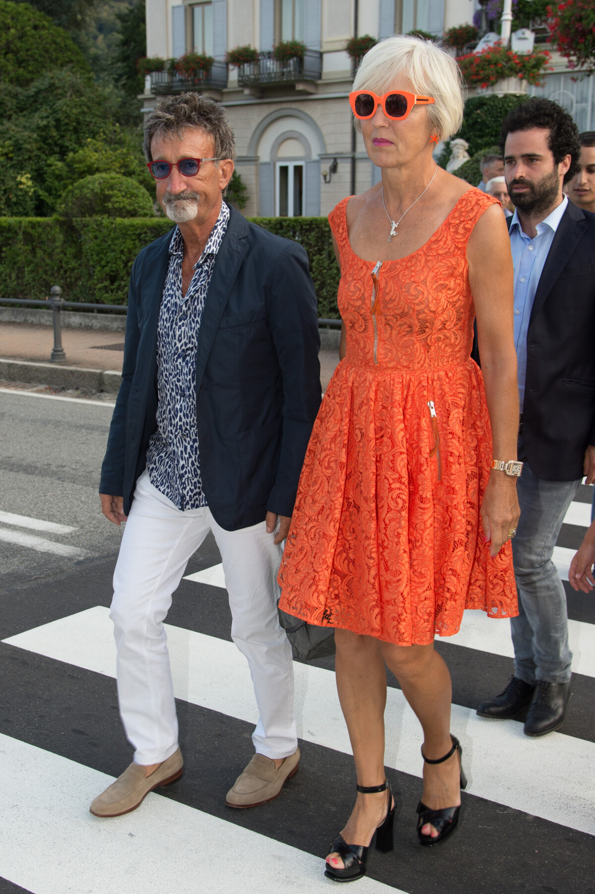 Photo Eddy Jordan et sa femme Marie Jordan Arriv es la f te