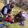La terrible chute de William Bonnet le 6 juillet 2015 dans le Tour de France.