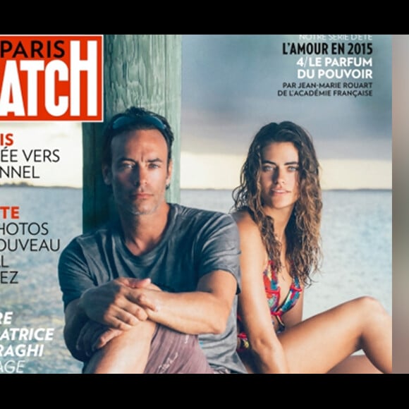 Anthony Delon et Alyson Le Borges, sa fille cachée, dévoilent leur relation naissante lors de vacances aux Bahamas dans Paris Match, en kiosques le 6 août 2015.