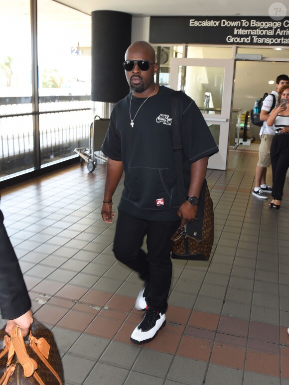 Corey Gamble (compagnon de Kris Jenner) à l'aéroport LAX de Los Angeles, le 5 août 2015.