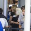 Khloé Kardashian à l'aéroport LAX de Los Angeles, le 5 août 2015.