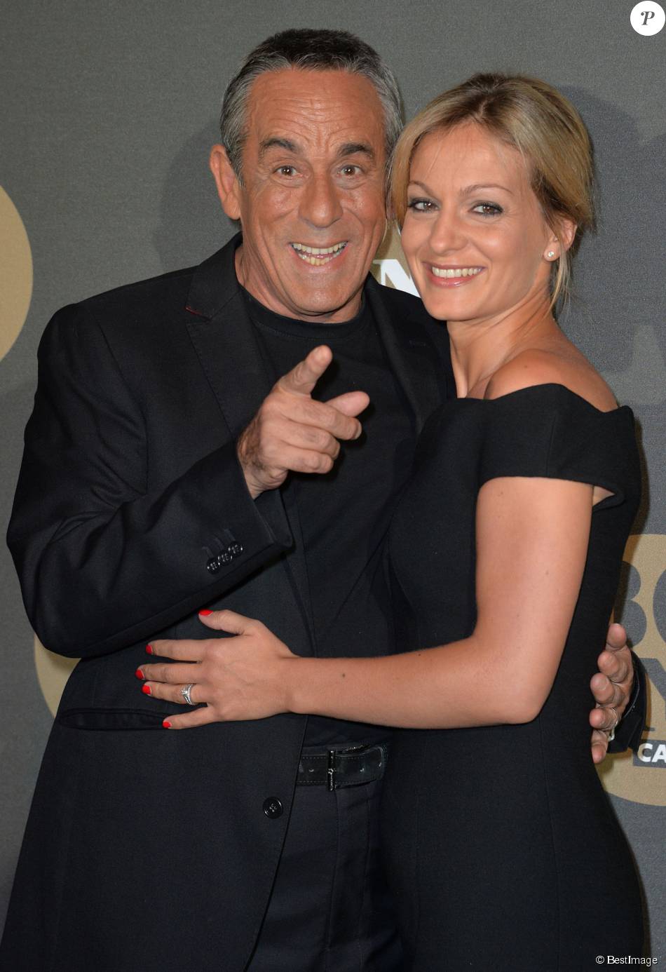 Qui Sont Les Parents De Audrey Crespo-mara Thierry Ardisson et sa femme Audrey Crespo-Mara, à Paris le 4 novembre