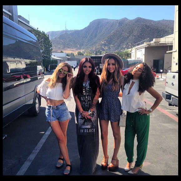 Le groupe Little Mix en promo / aout 2015