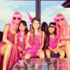 Johnny et Laeticia Hallyday, ici avec son amie Marie Poniatowski et leurs filles, avaient organisé le vendredi 7 août 2015 une fabuleuse Pink Party dans leur maison de Saint-Barthélemy pour fêter comme chaque année les anniversaires de leurs filles Jade (11 ans) et Joy (7 ans). Photo Instagram.