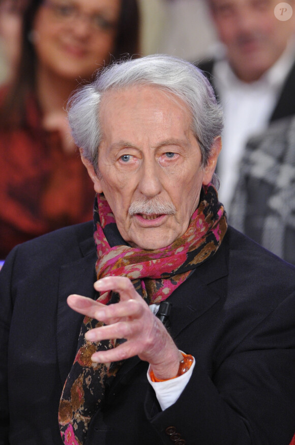 Jean Rochefort - Enregistrement de l'émission Vivement Dimanche à Paris le 10 mars 2013