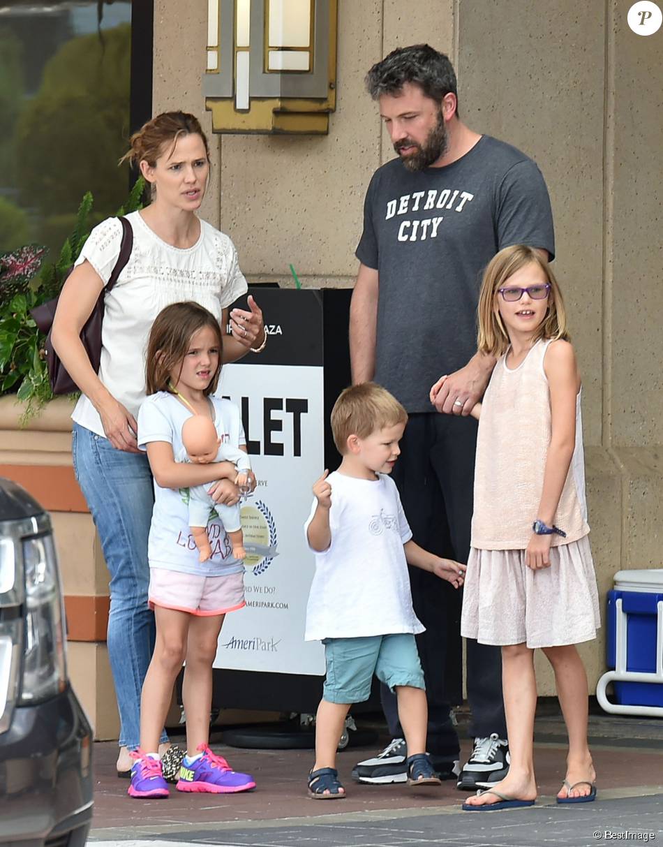 Ben Affleck et Jennifer Garner se retrouvent pour une journée shopping