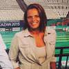 Laure Manaudou avec Philippe Lucas et Alexandre Boyon à Kazan, photo pubiée le 2 août 2015