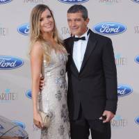 Antonio Banderas et Nicole : Couple glamour face à Laura Pausini amoureuse