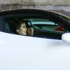 Kylie Jenner et son petit ami Tyga en voiture à Beverly Hills. Le 14 août 2015.