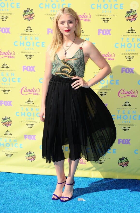 Chloe Grace Moretz aux Teen Choice Awards à Los Angeles le 16 août 2015