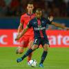 Match PSG-GFC Ajaccio lors de la 2ème journée de la Ligue 1 au Parc des Princes à Paris, le 16 août 2015.