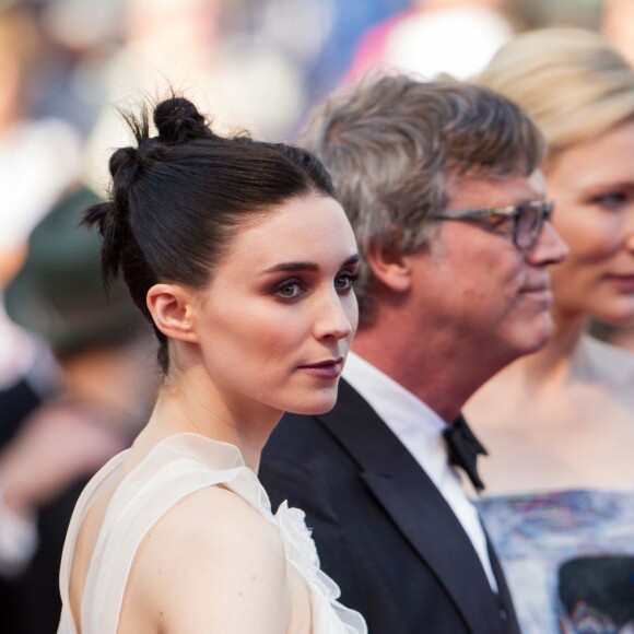 Cate Blanchett, Todd Haynes, Rooney Mara - Montée des marches du film "Carol" lors du 68e Festival International du Film de Cannes, à Cannes le 17 mai 2015.