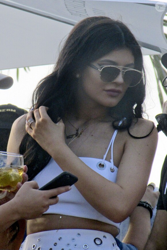 Kylie Jenner fête son 18ème anniversaire au BeachClub, à Montréal. Le 16 août 2015.