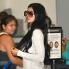 Kylie Jenner à l'aéroport LAX de Los Angeles, le 15 août 2015.